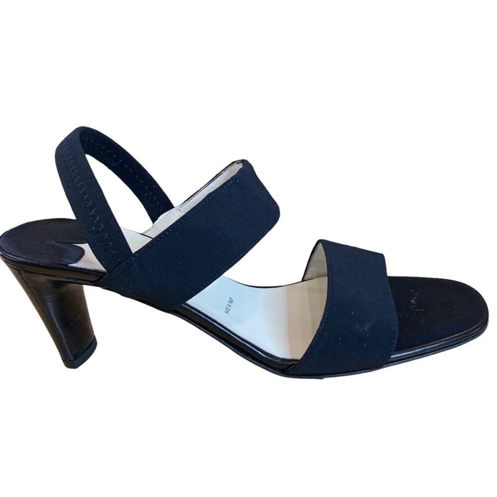 Amalfi made in Italy. Sandals 4”‎ heel leather soles size 11 - Picture 5 of 6